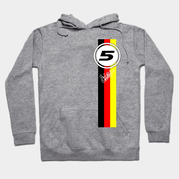 Sebastian Vettel, german pride Hoodie by FinnickArrow